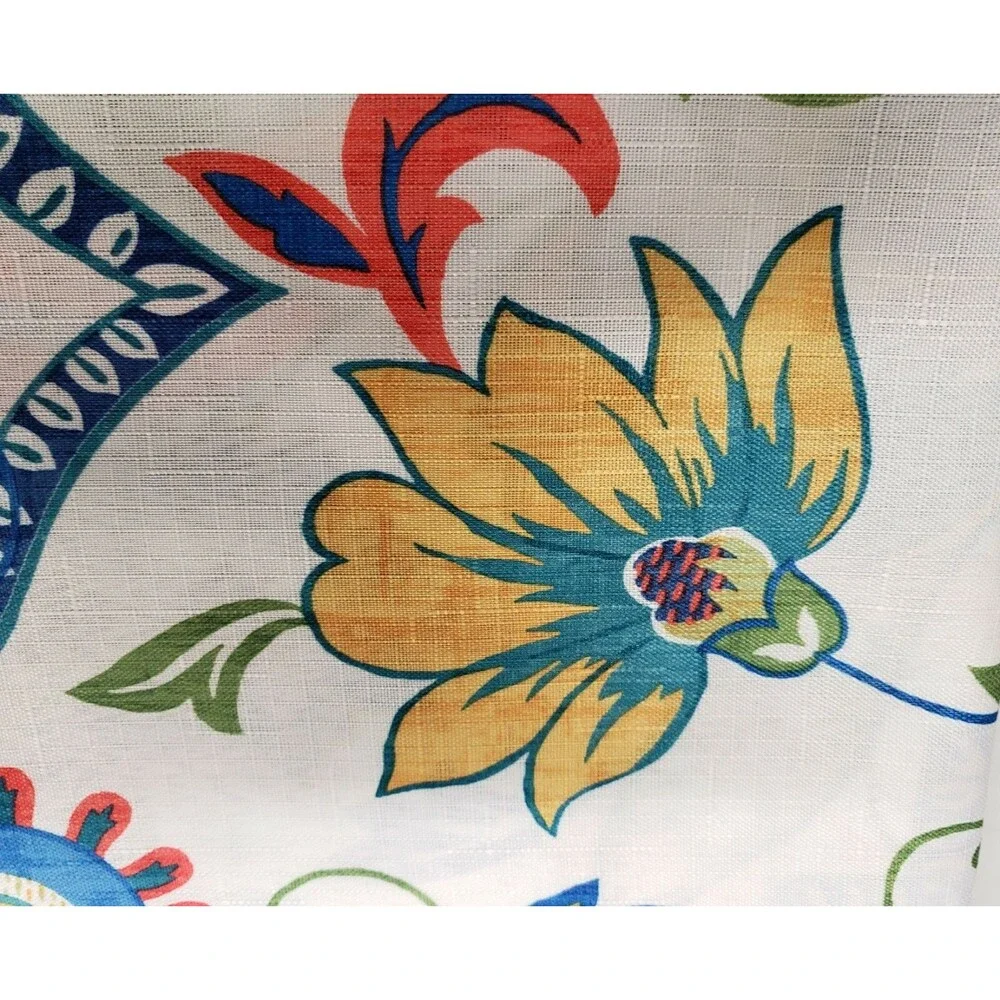 Textured Printed Fabric Tablecloth 60